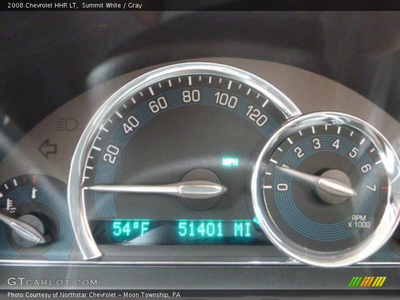 Summit White / Gray 2008 Chevrolet HHR LT