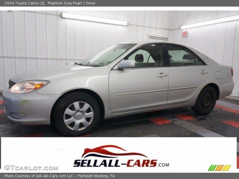 Phantom Gray Pearl / Stone 2004 Toyota Camry LE