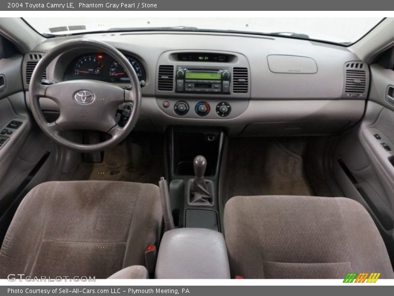Phantom Gray Pearl / Stone 2004 Toyota Camry LE