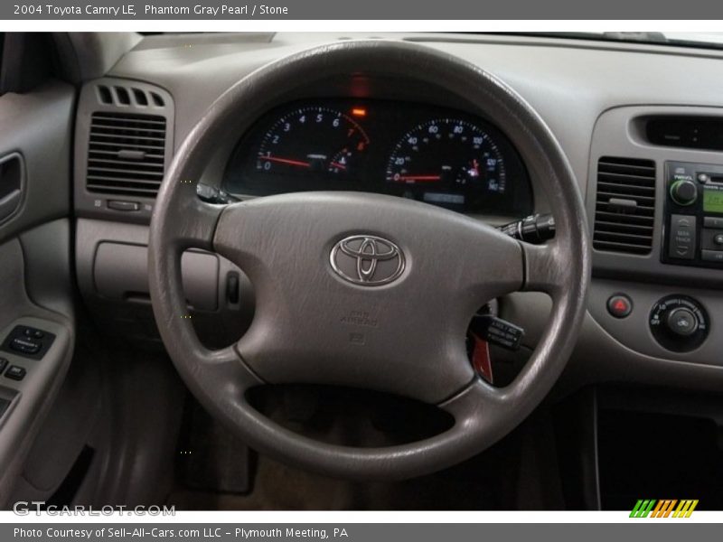 Phantom Gray Pearl / Stone 2004 Toyota Camry LE