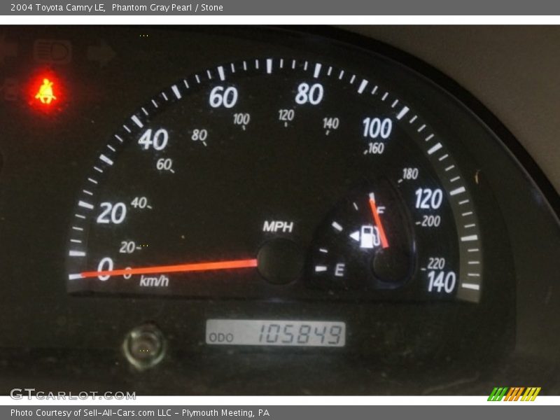 Phantom Gray Pearl / Stone 2004 Toyota Camry LE