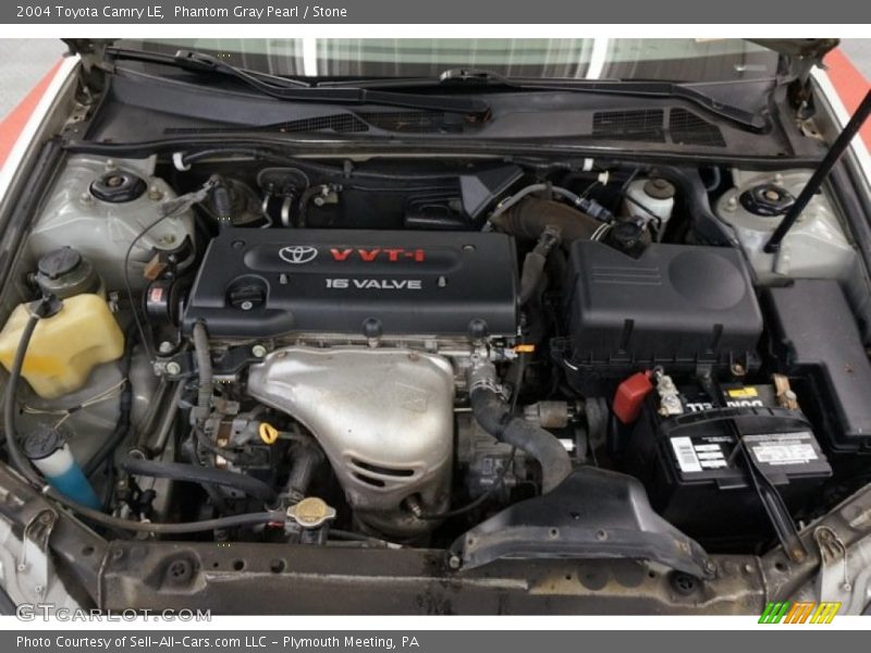 Phantom Gray Pearl / Stone 2004 Toyota Camry LE