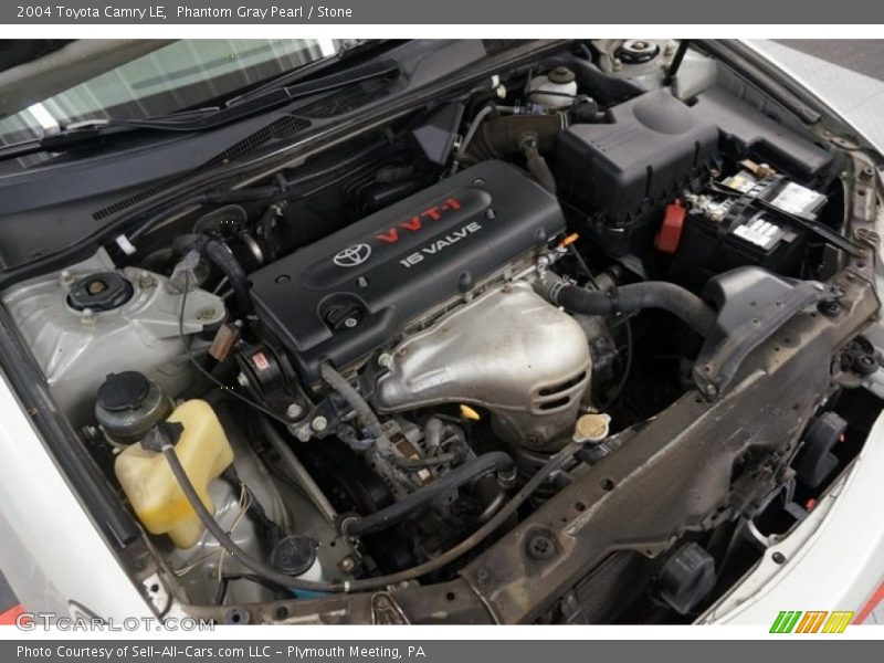 Phantom Gray Pearl / Stone 2004 Toyota Camry LE