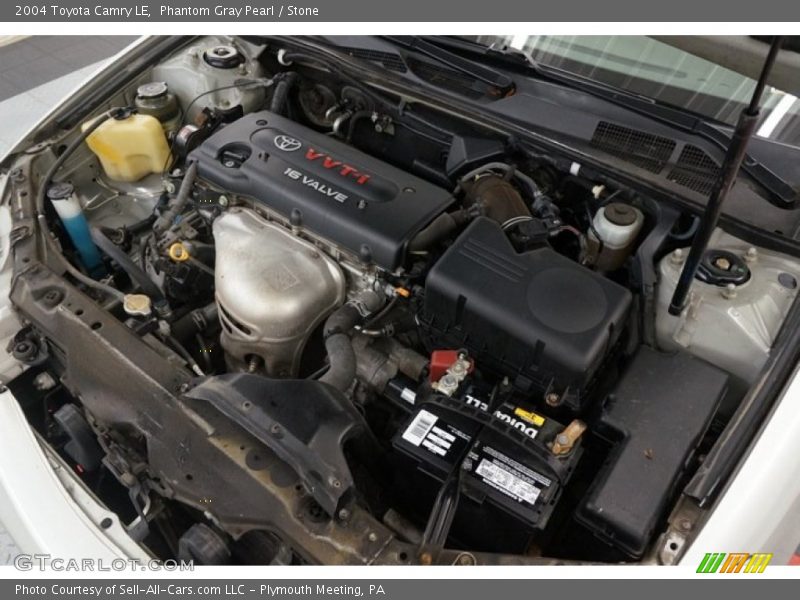 Phantom Gray Pearl / Stone 2004 Toyota Camry LE