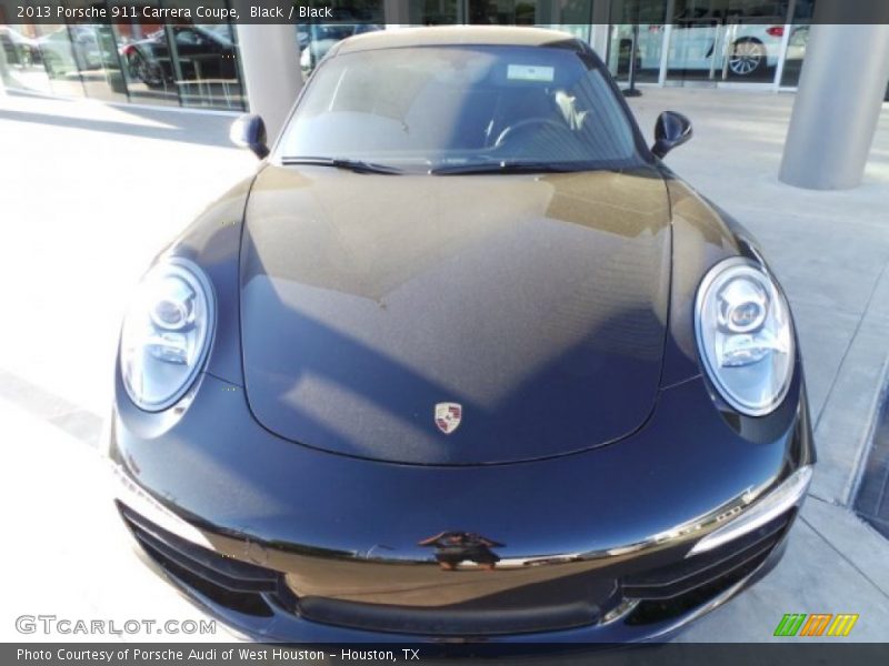 Black / Black 2013 Porsche 911 Carrera Coupe