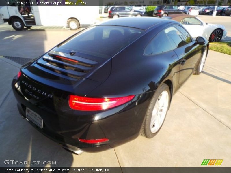 Black / Black 2013 Porsche 911 Carrera Coupe