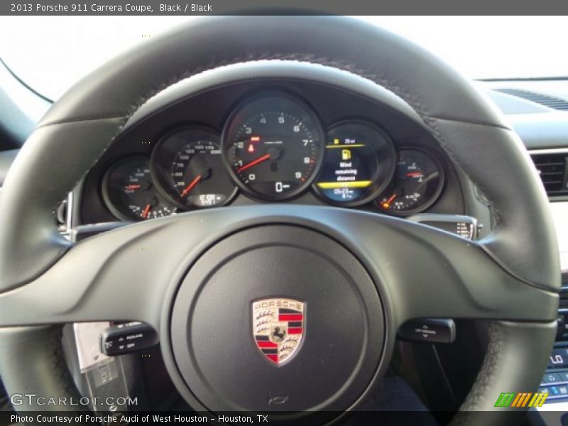 Black / Black 2013 Porsche 911 Carrera Coupe