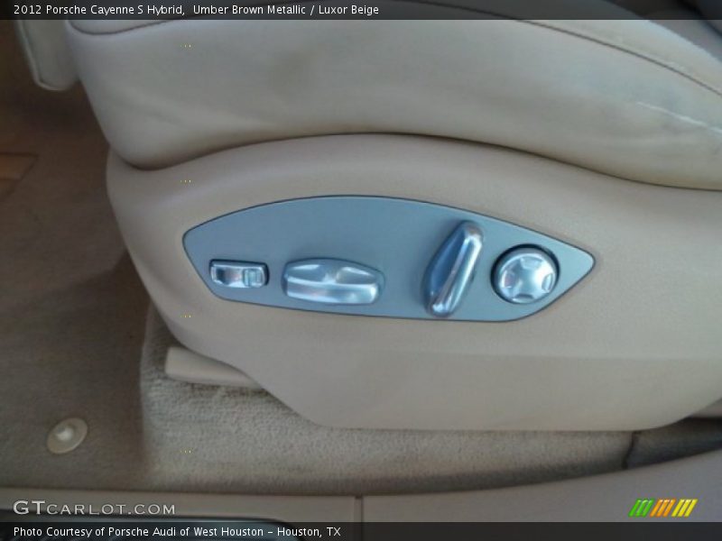 Umber Brown Metallic / Luxor Beige 2012 Porsche Cayenne S Hybrid