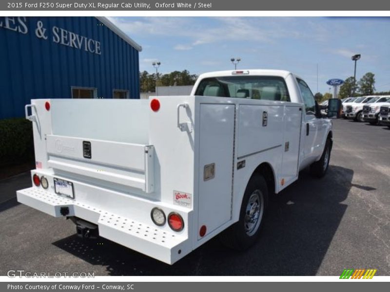 Oxford White / Steel 2015 Ford F250 Super Duty XL Regular Cab Utility
