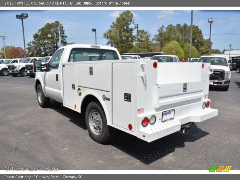 Oxford White / Steel 2015 Ford F250 Super Duty XL Regular Cab Utility