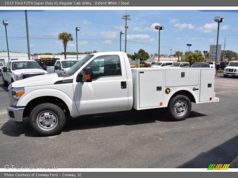 Oxford White / Steel 2015 Ford F250 Super Duty XL Regular Cab Utility