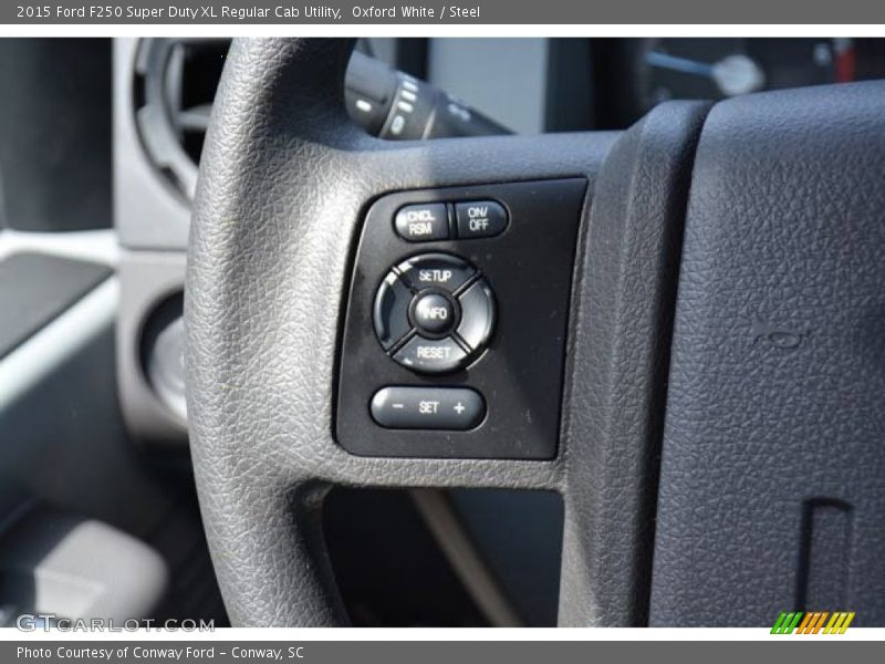 Oxford White / Steel 2015 Ford F250 Super Duty XL Regular Cab Utility