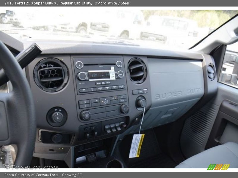 Oxford White / Steel 2015 Ford F250 Super Duty XL Regular Cab Utility