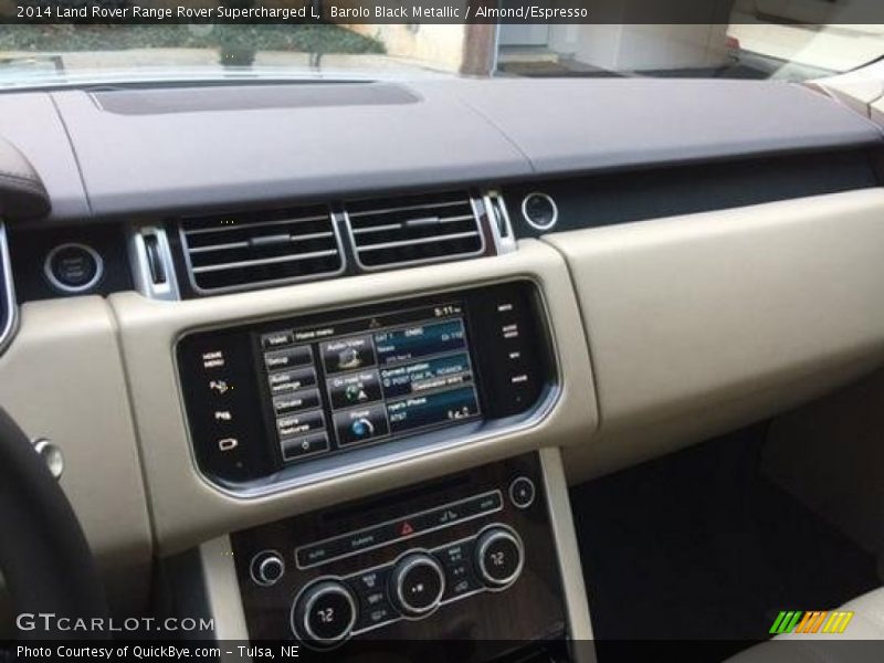 Barolo Black Metallic / Almond/Espresso 2014 Land Rover Range Rover Supercharged L