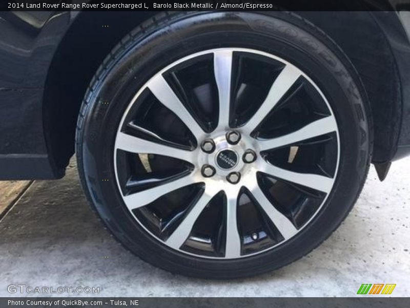 Barolo Black Metallic / Almond/Espresso 2014 Land Rover Range Rover Supercharged L