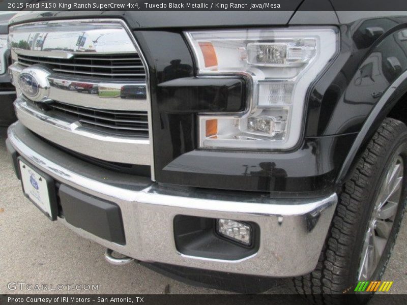 Tuxedo Black Metallic / King Ranch Java/Mesa 2015 Ford F150 King Ranch SuperCrew 4x4