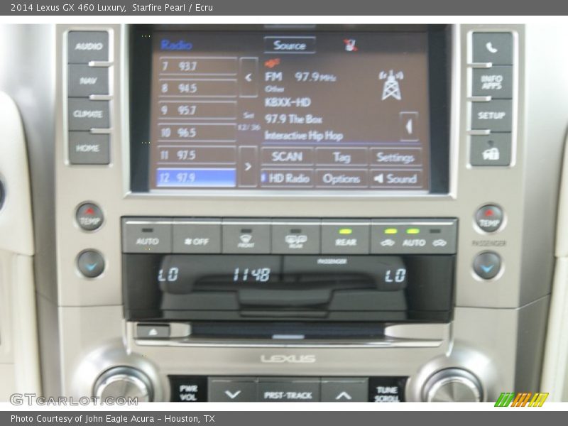 Controls of 2014 GX 460 Luxury
