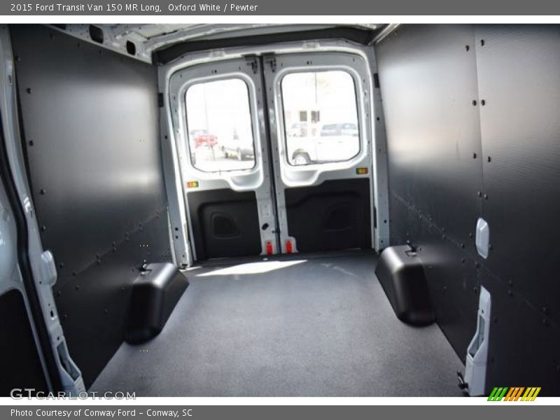 Oxford White / Pewter 2015 Ford Transit Van 150 MR Long