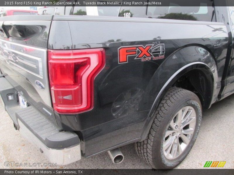 Tuxedo Black Metallic / King Ranch Java/Mesa 2015 Ford F150 King Ranch SuperCrew 4x4