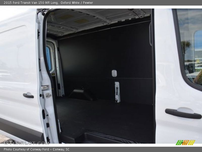 Oxford White / Pewter 2015 Ford Transit Van 150 MR Long