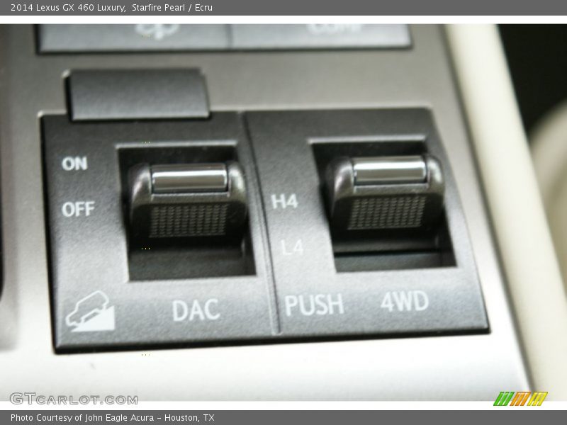 Controls of 2014 GX 460 Luxury
