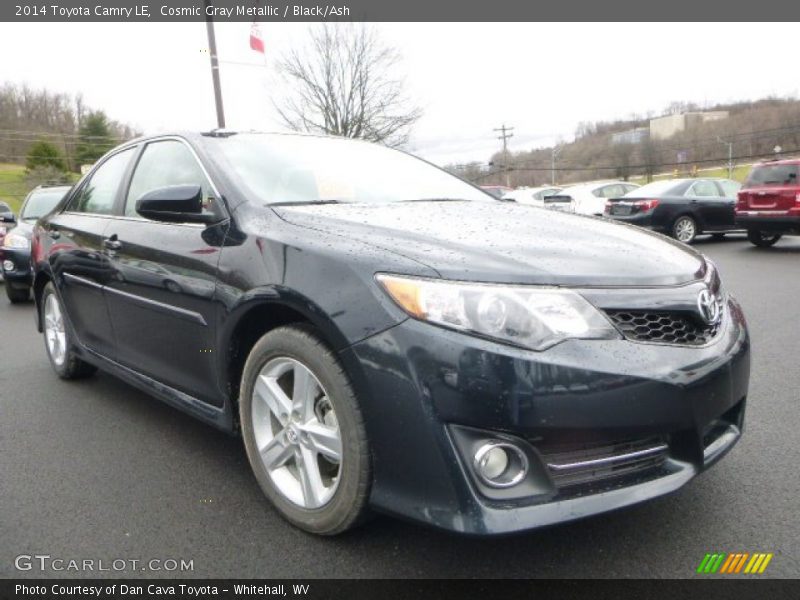 Cosmic Gray Metallic / Black/Ash 2014 Toyota Camry LE