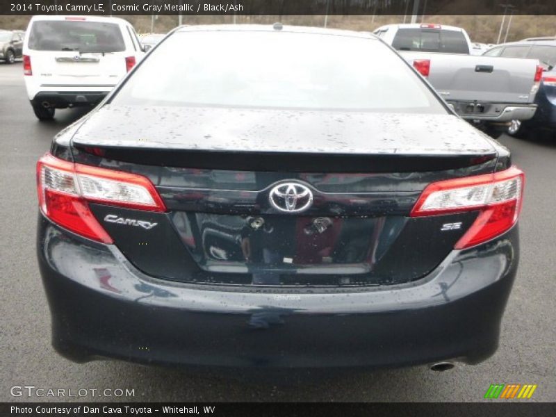 Cosmic Gray Metallic / Black/Ash 2014 Toyota Camry LE