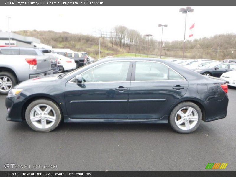 Cosmic Gray Metallic / Black/Ash 2014 Toyota Camry LE