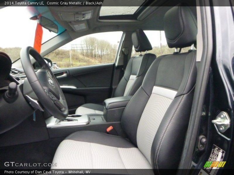 Cosmic Gray Metallic / Black/Ash 2014 Toyota Camry LE