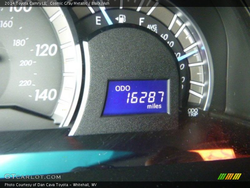 Cosmic Gray Metallic / Black/Ash 2014 Toyota Camry LE