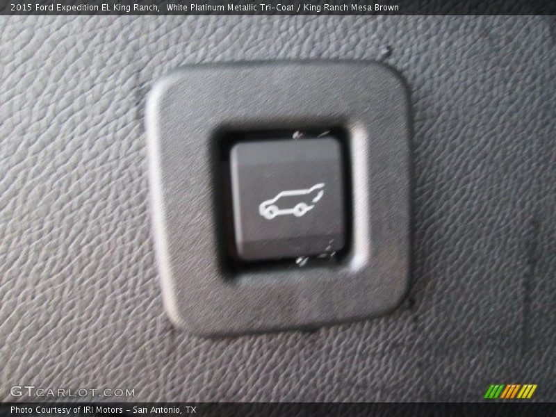 White Platinum Metallic Tri-Coat / King Ranch Mesa Brown 2015 Ford Expedition EL King Ranch