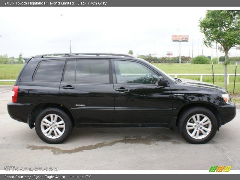 Black / Ash Gray 2006 Toyota Highlander Hybrid Limited