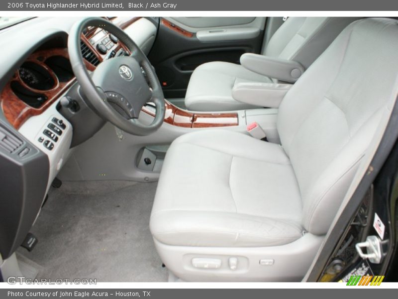 Black / Ash Gray 2006 Toyota Highlander Hybrid Limited
