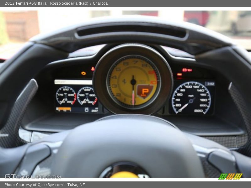 Rosso Scuderia (Red) / Charcoal 2013 Ferrari 458 Italia