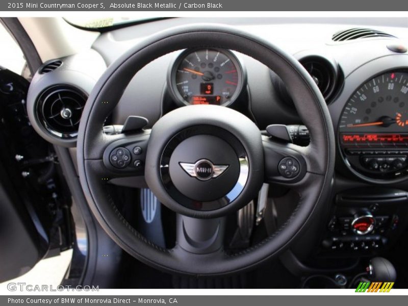 Absolute Black Metallic / Carbon Black 2015 Mini Countryman Cooper S