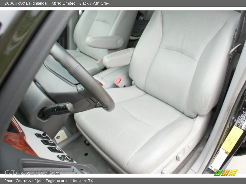 Black / Ash Gray 2006 Toyota Highlander Hybrid Limited