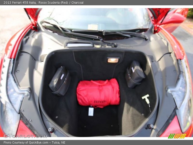 Rosso Scuderia (Red) / Charcoal 2013 Ferrari 458 Italia