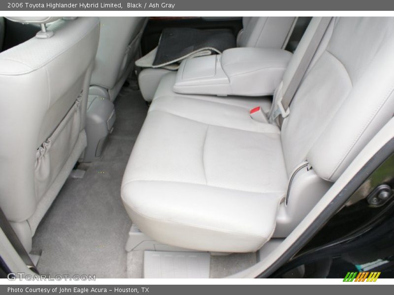 Black / Ash Gray 2006 Toyota Highlander Hybrid Limited