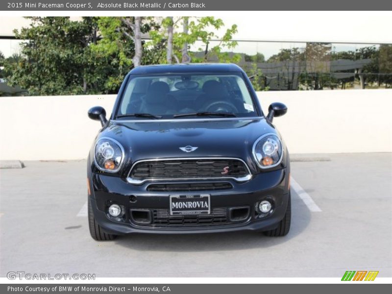 Absolute Black Metallic / Carbon Black 2015 Mini Paceman Cooper S