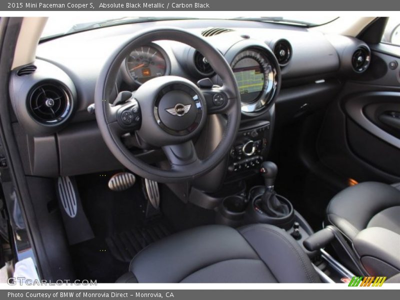  2015 Paceman Cooper S Carbon Black Interior