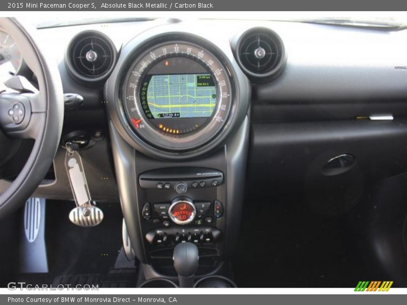 Dashboard of 2015 Paceman Cooper S