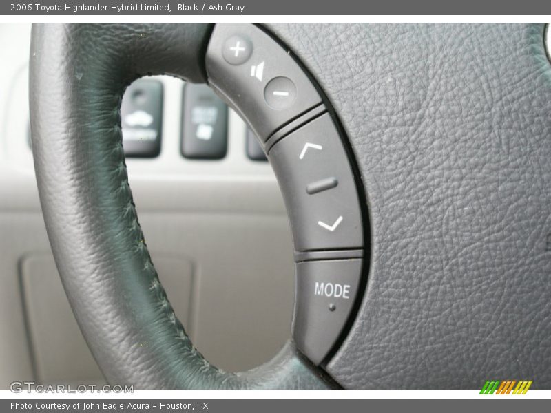 Black / Ash Gray 2006 Toyota Highlander Hybrid Limited
