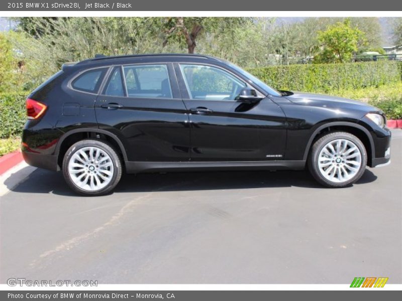 Jet Black / Black 2015 BMW X1 sDrive28i