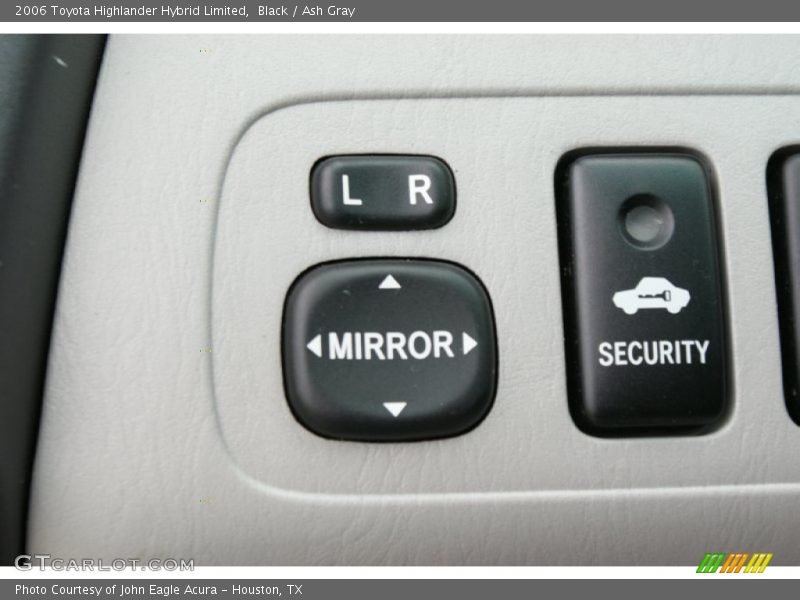Black / Ash Gray 2006 Toyota Highlander Hybrid Limited