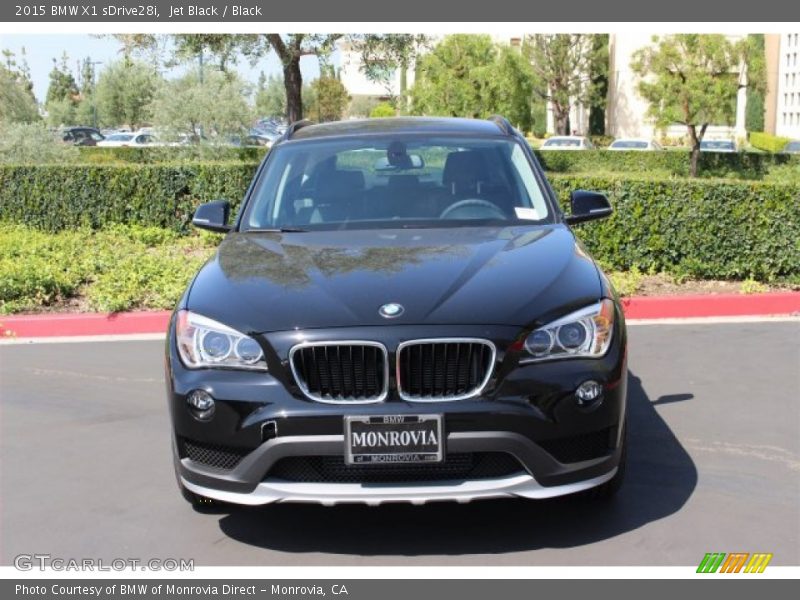 Jet Black / Black 2015 BMW X1 sDrive28i