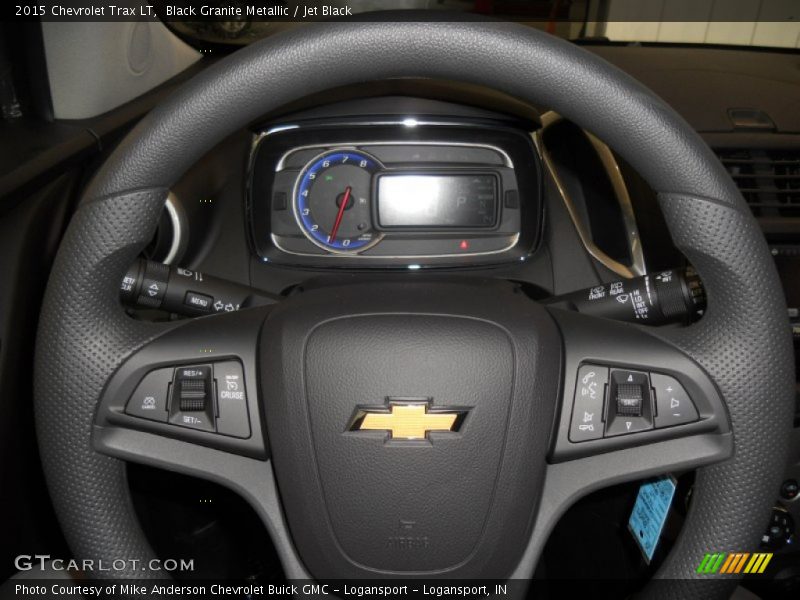 Black Granite Metallic / Jet Black 2015 Chevrolet Trax LT