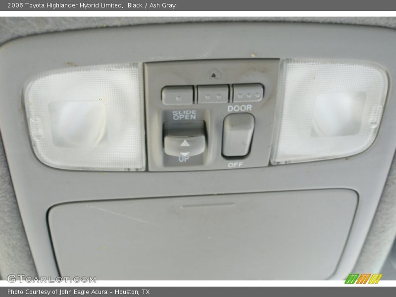 Black / Ash Gray 2006 Toyota Highlander Hybrid Limited