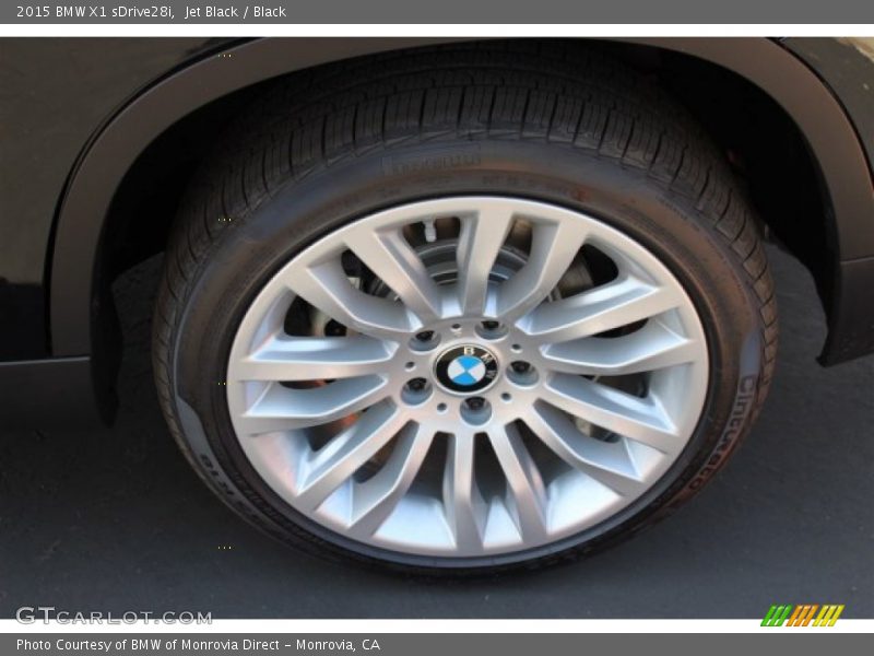 Jet Black / Black 2015 BMW X1 sDrive28i
