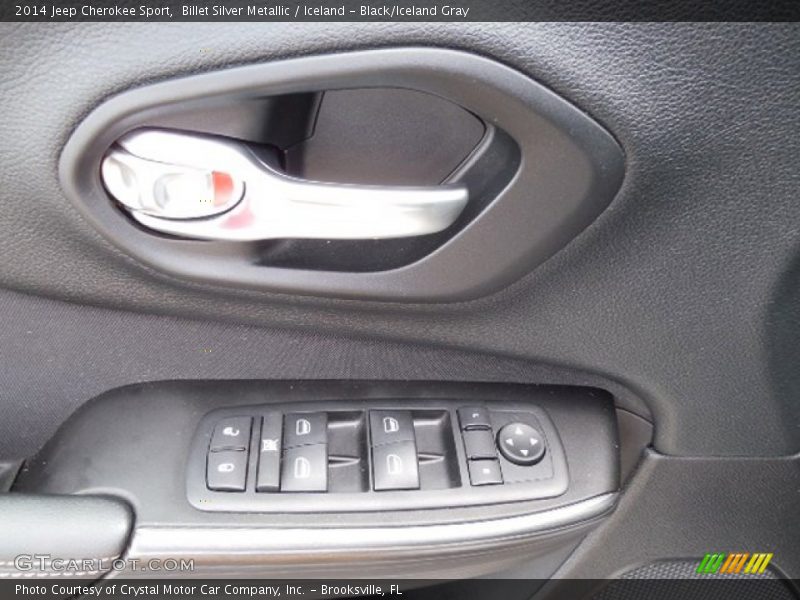Billet Silver Metallic / Iceland - Black/Iceland Gray 2014 Jeep Cherokee Sport