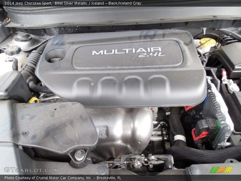 Billet Silver Metallic / Iceland - Black/Iceland Gray 2014 Jeep Cherokee Sport